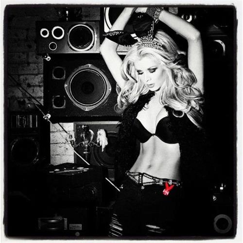 Sheridyn Fisher in lingerie