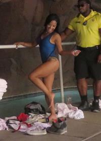 Christina Milian in a bikini