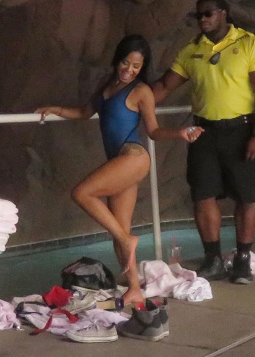 Christina Milian in a bikini