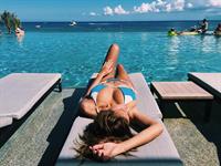 Devin Brugman in a bikini