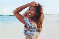 Devin Brugman in a bikini