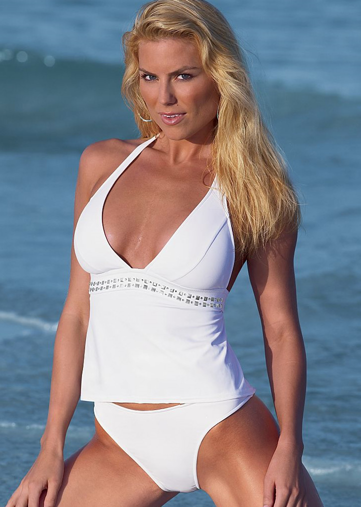 Rachel Reynolds in a bikini