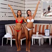 Pia Muehlenbeck in a bikini