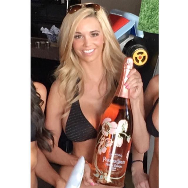 Caitlin Arnett in a bikini