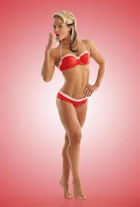 Nicole Wilkins in lingerie