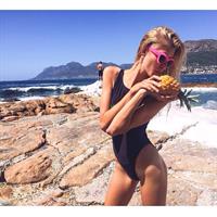 Kimberley Mens in a bikini