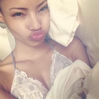 Malaika Firth taking a selfie