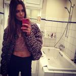 Caroline Brasch Nielsen taking a selfie