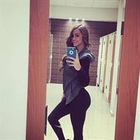 Yanet Garcia taking a selfie