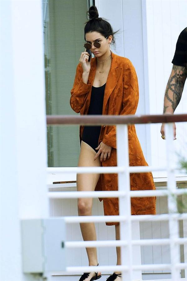 Kendall Jenner in a bikini