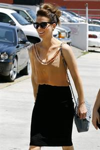 Kate Beckinsale in heels while heading to Pantages Theatre in Hollywood may 12-2013 