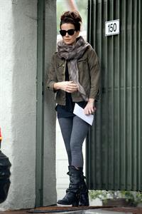 Kate Beckinsale Leaves a house in Los Angeles November 30, 2012 