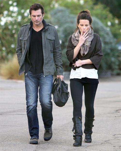 Kate Beckinsale headed to a high school football game in Studio City 11/10/12