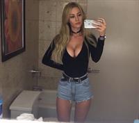 Bryana Holly taking a selfie