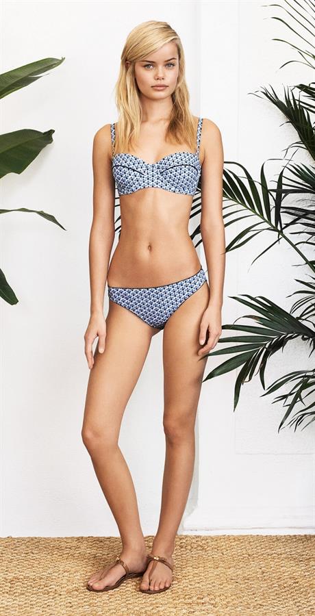 Frida Aasen in a bikini