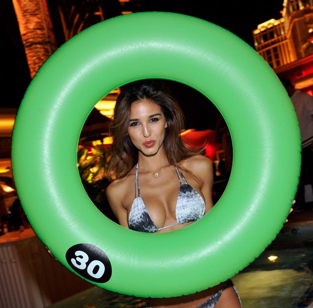 Ashley Sky in a bikini