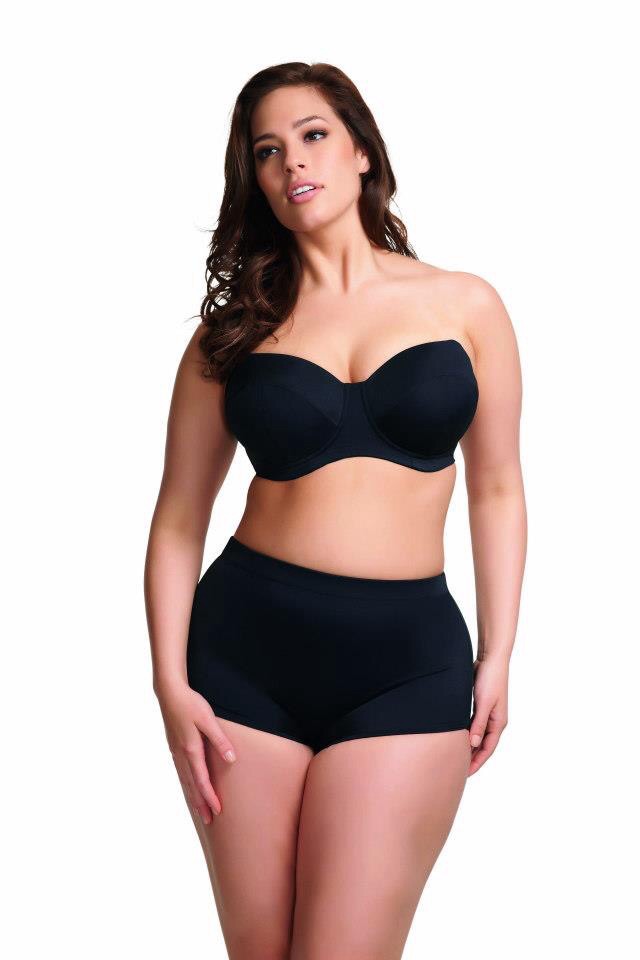 Ashley Graham in lingerie