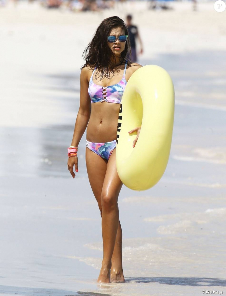 Yara Khmidan in a bikini