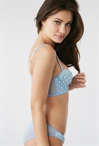 Yara Khmidan in lingerie