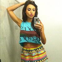 Kelly Karloff taking a selfie