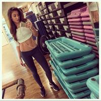 Kelly Karloff taking a selfie