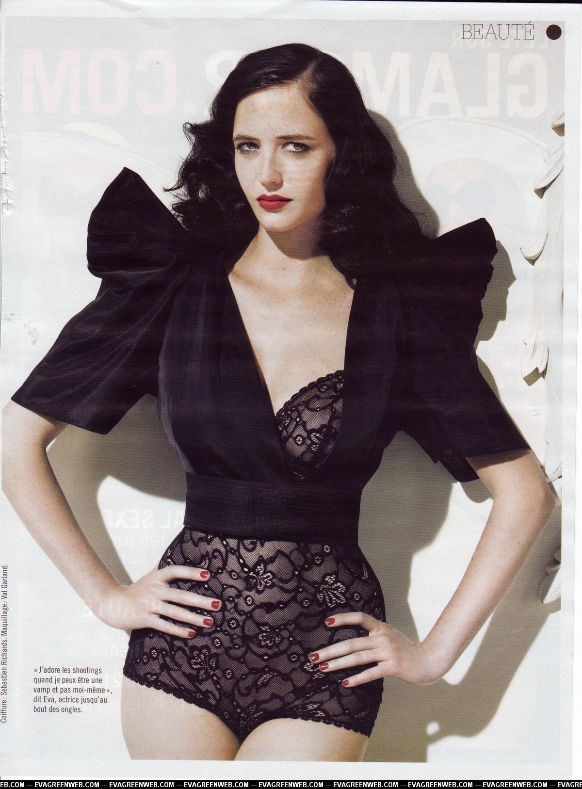 Eva Green in lingerie