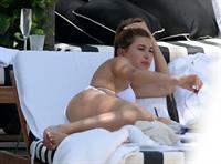 Hailey Bieber in a bikini