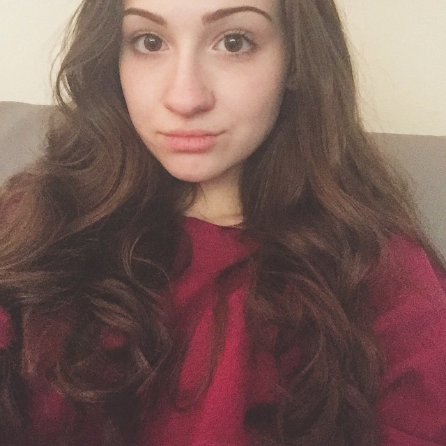 Christina Marie Harris taking a selfie