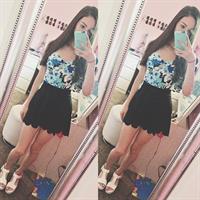 Christina Marie Harris taking a selfie