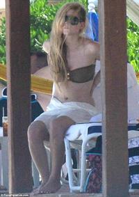 Avril Lavigne in a bikini