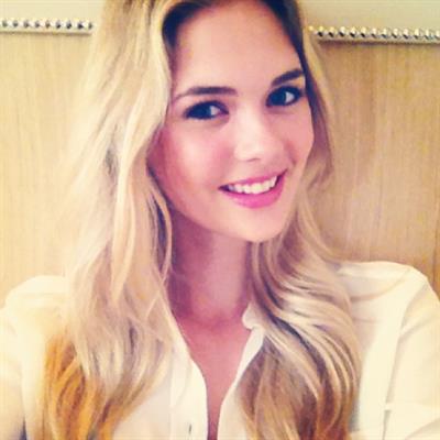 Megan Williams taking a selfie