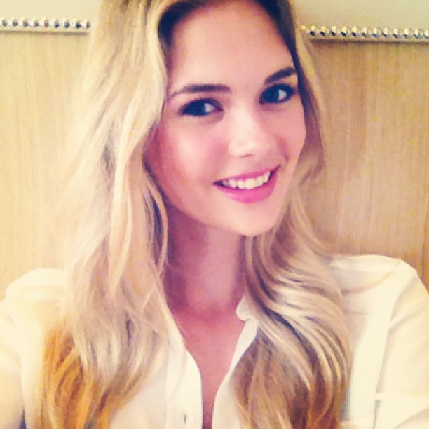 Megan Williams taking a selfie