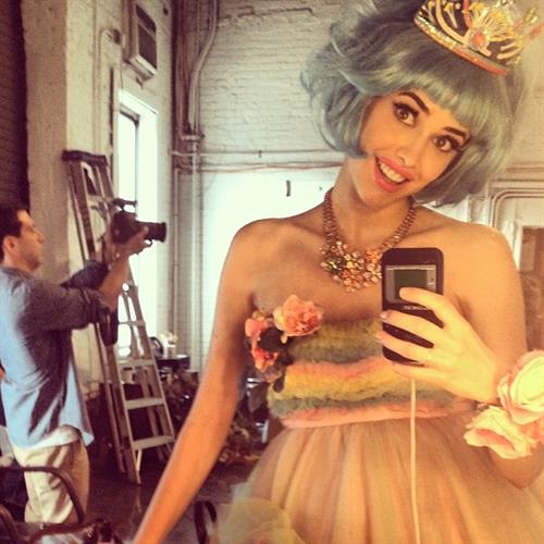 Sarah Stephens taking a selfie