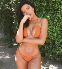Julia Kelly in a bikini