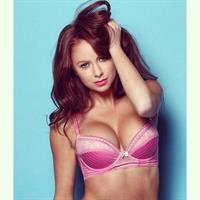 Laura Carter in lingerie