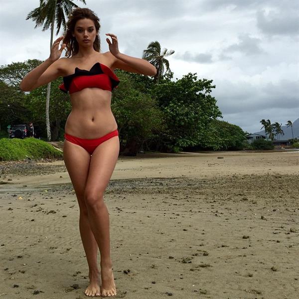 Michelle Vawer in a bikini