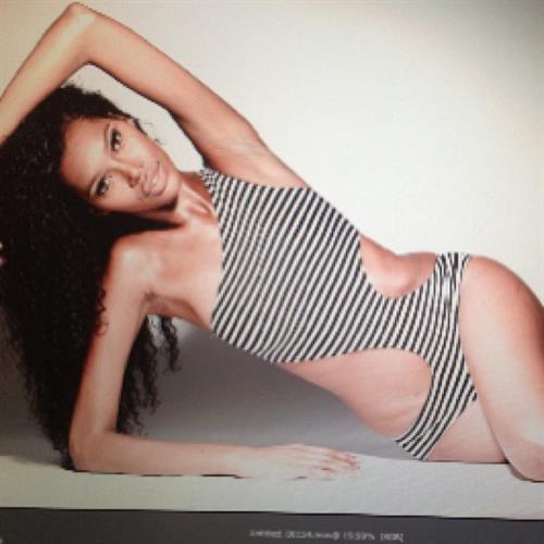 Jessica White in a bikini