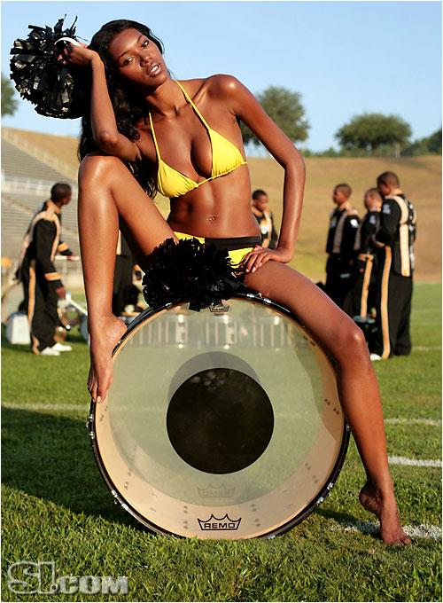 Jessica White in a bikini