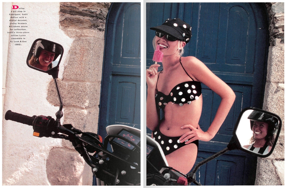 Judit Mascó in a bikini