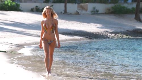 Hannah Ferguson in a bikini