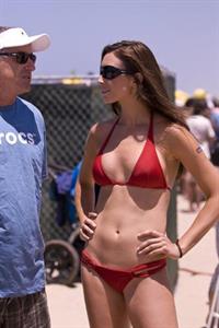 Michelle More in a bikini