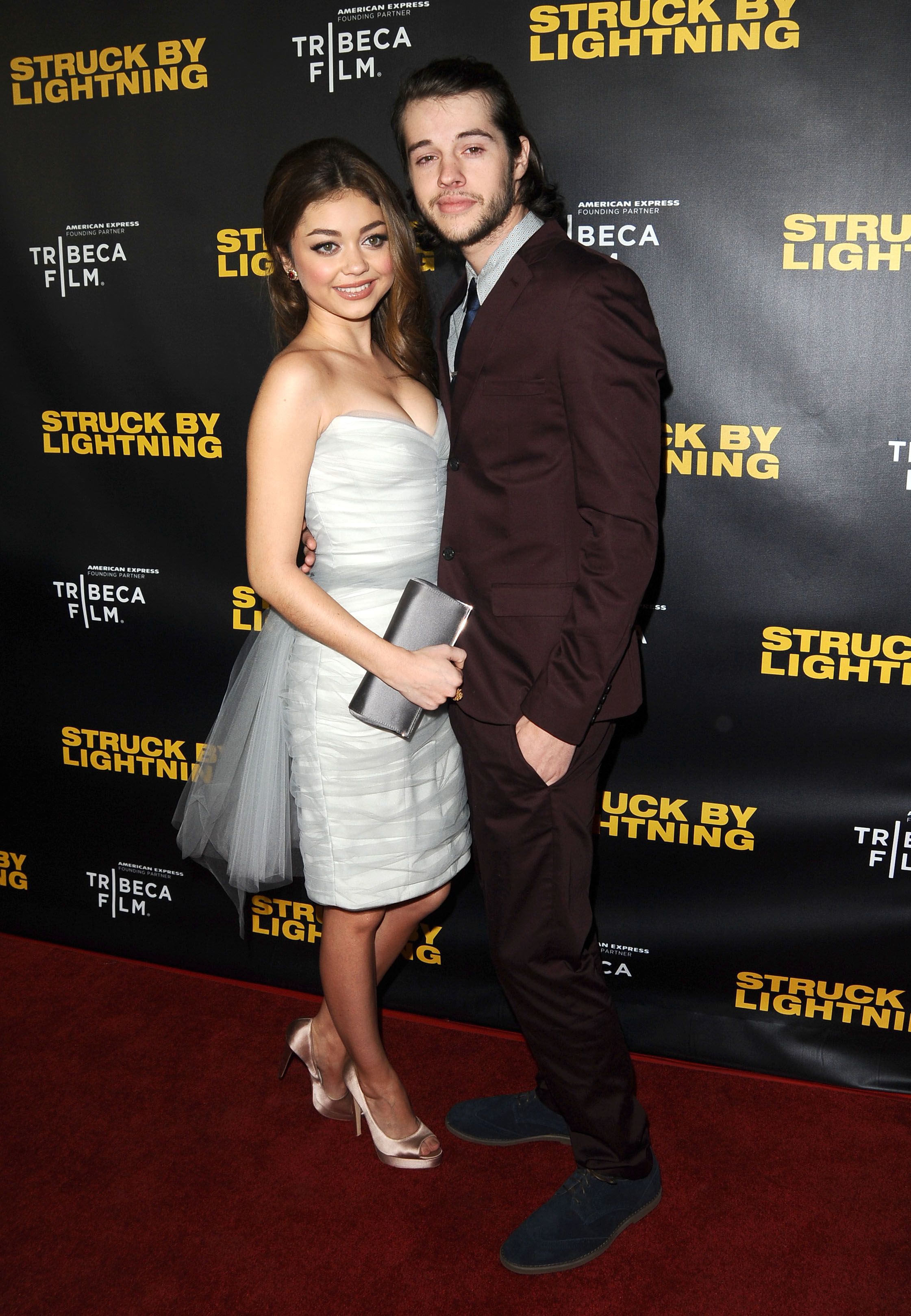 Sarah Hyland  Struck By Lightning  LA premiere 1/6/13