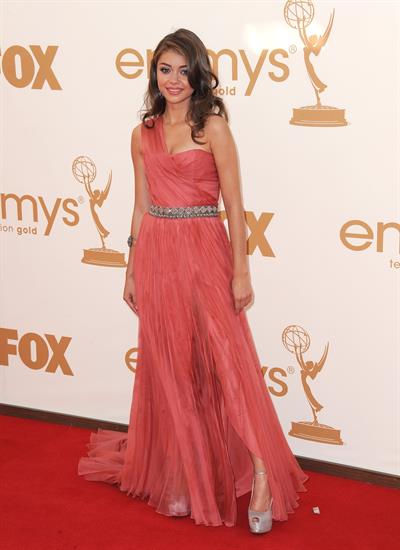 Sarah Hyland at the Emmys