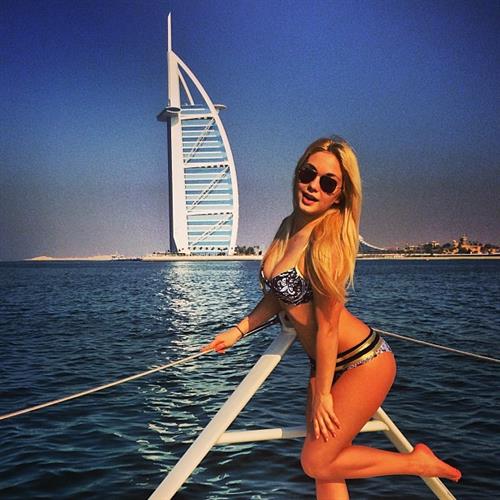 Katarina Pudar in a bikini