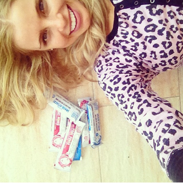 Tegan Martin taking a selfie