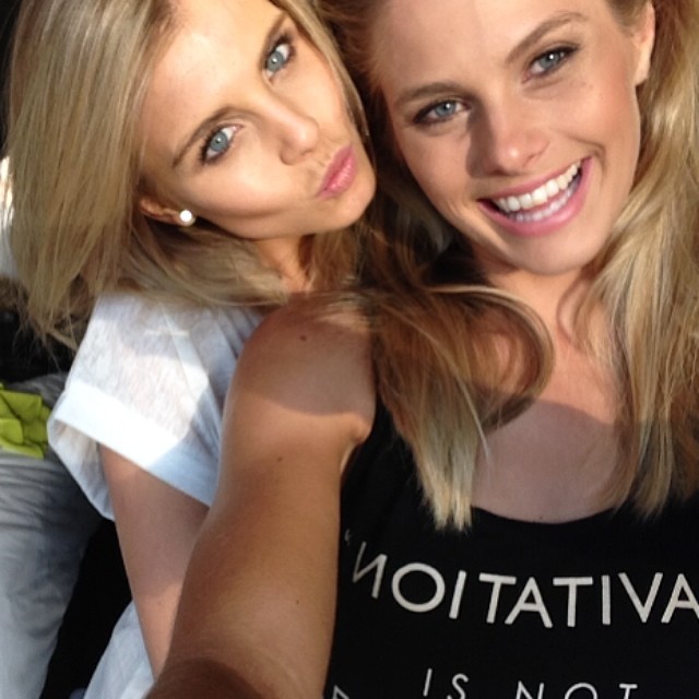 Tegan Martin taking a selfie