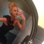 Tegan Martin taking a selfie