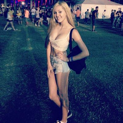 Ava Sambora in a bikini