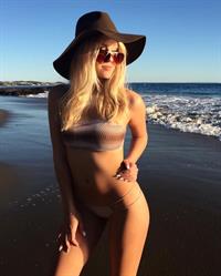 Ava Sambora in a bikini