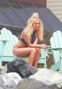 Ava Sambora in a bikini